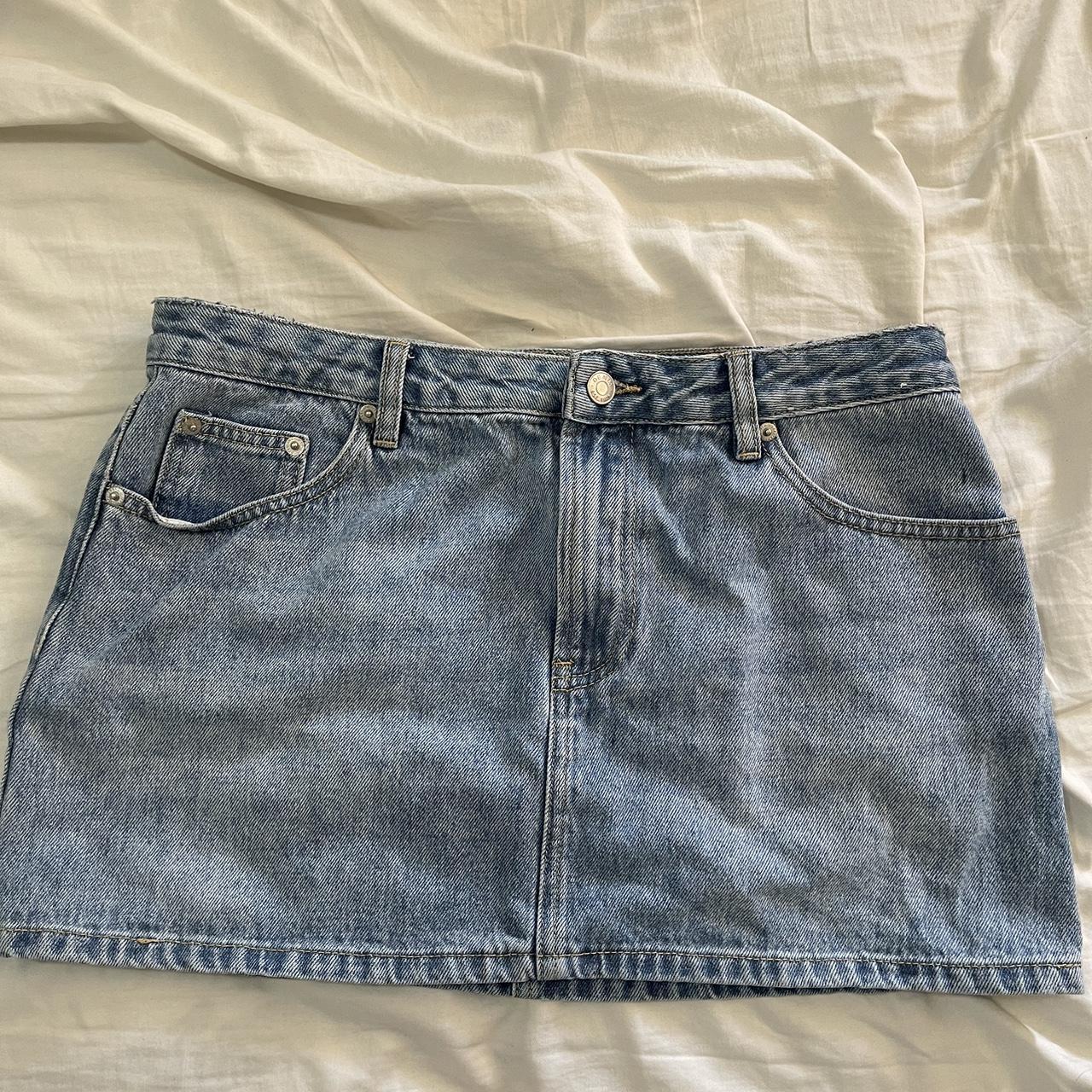 glassons mini skirt low rise size 10 great condition - Depop