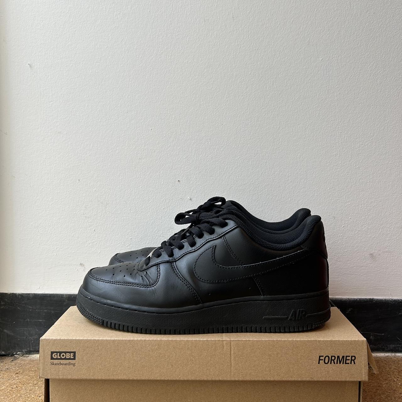 triple black air force 1s