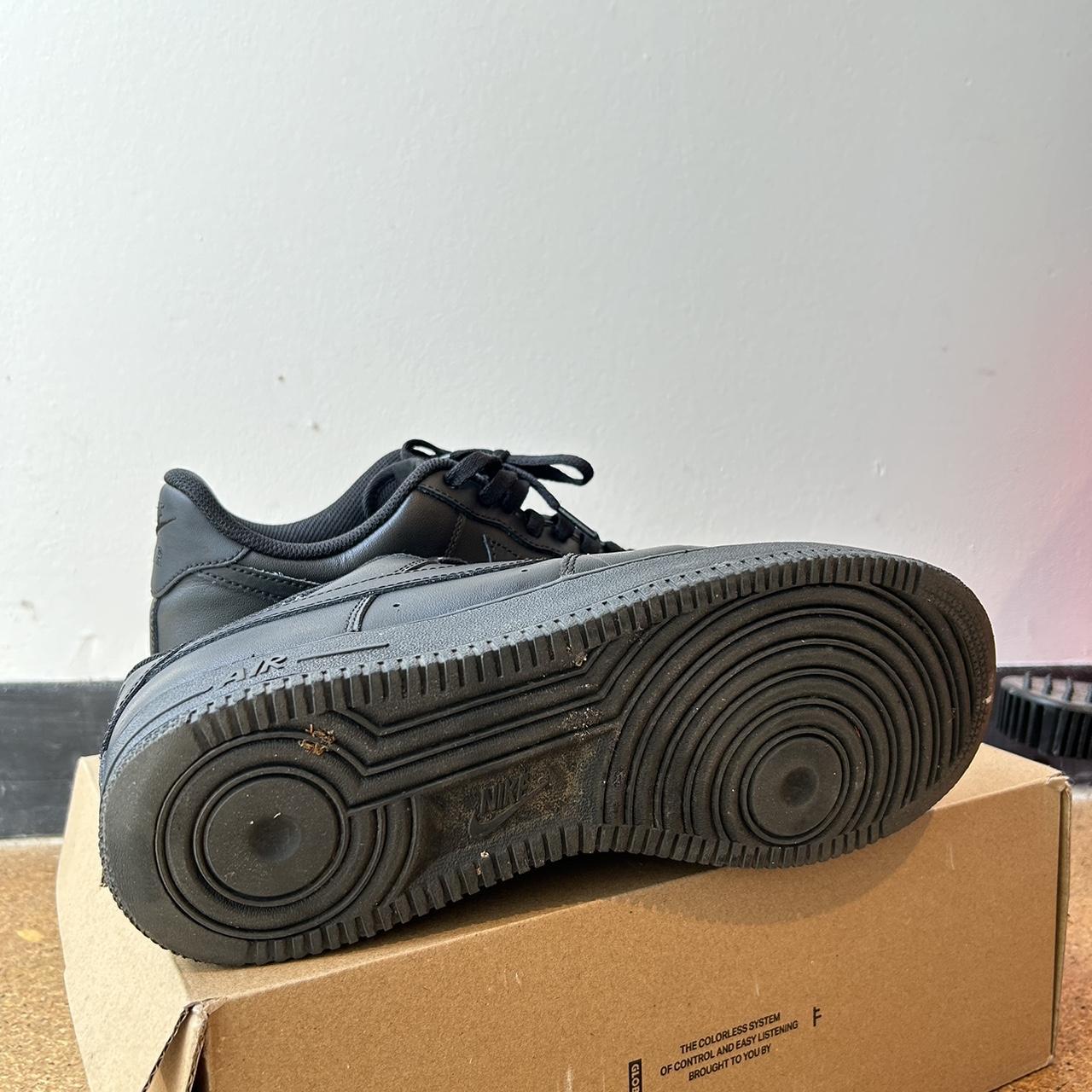 triple black air force 1s