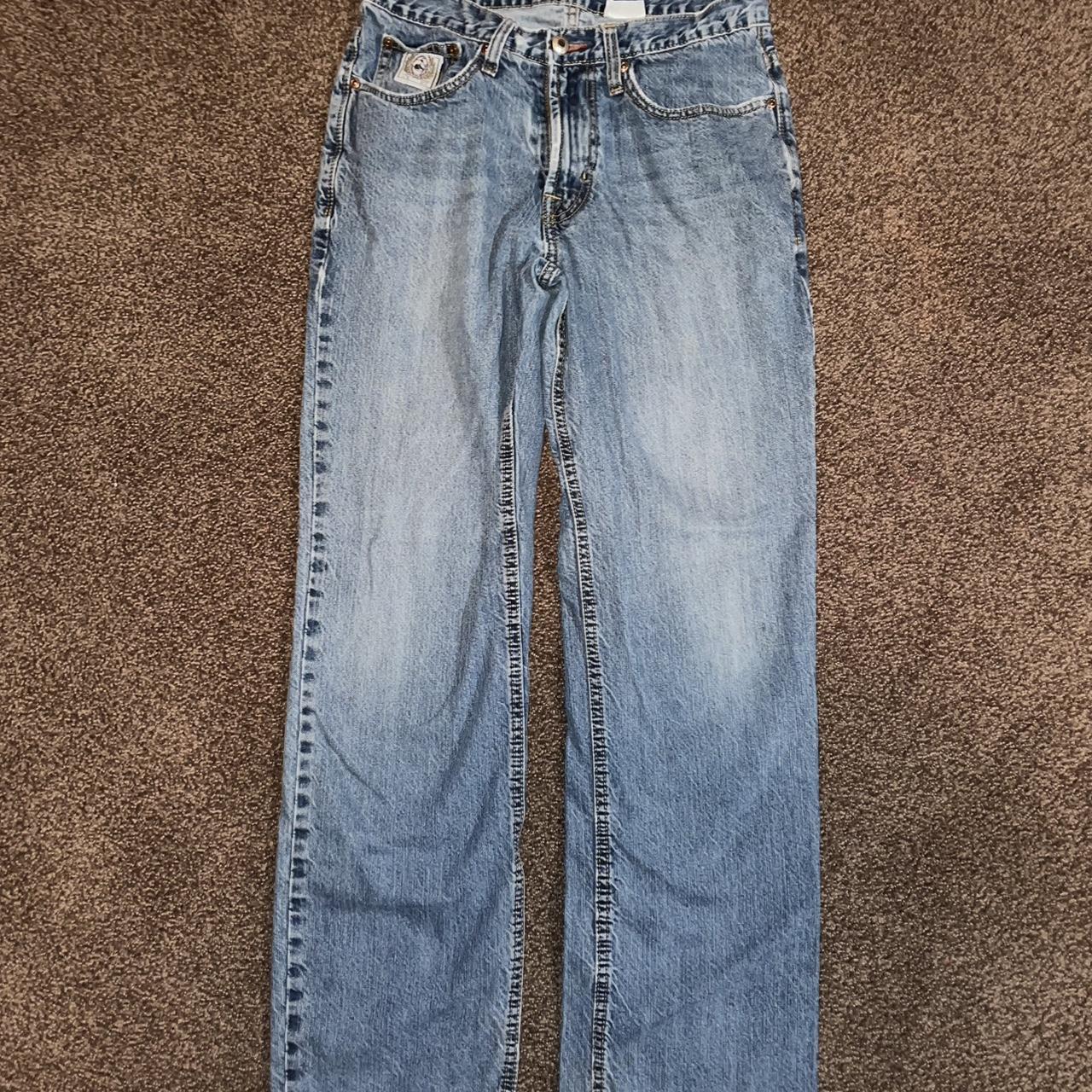 cinch jeans size 30 length I measured around 30’... Depop