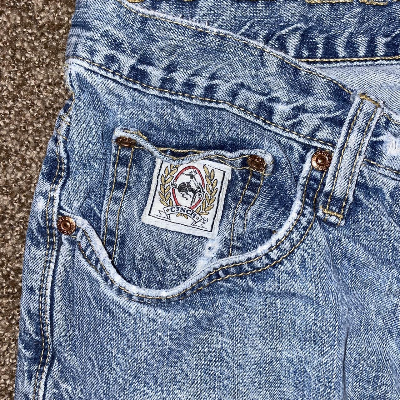 cinch jeans size 30 length I measured around 30’... Depop