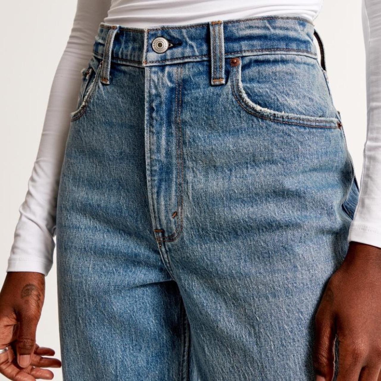 Abercrombie Ultra factory High Rise 90s straight jean