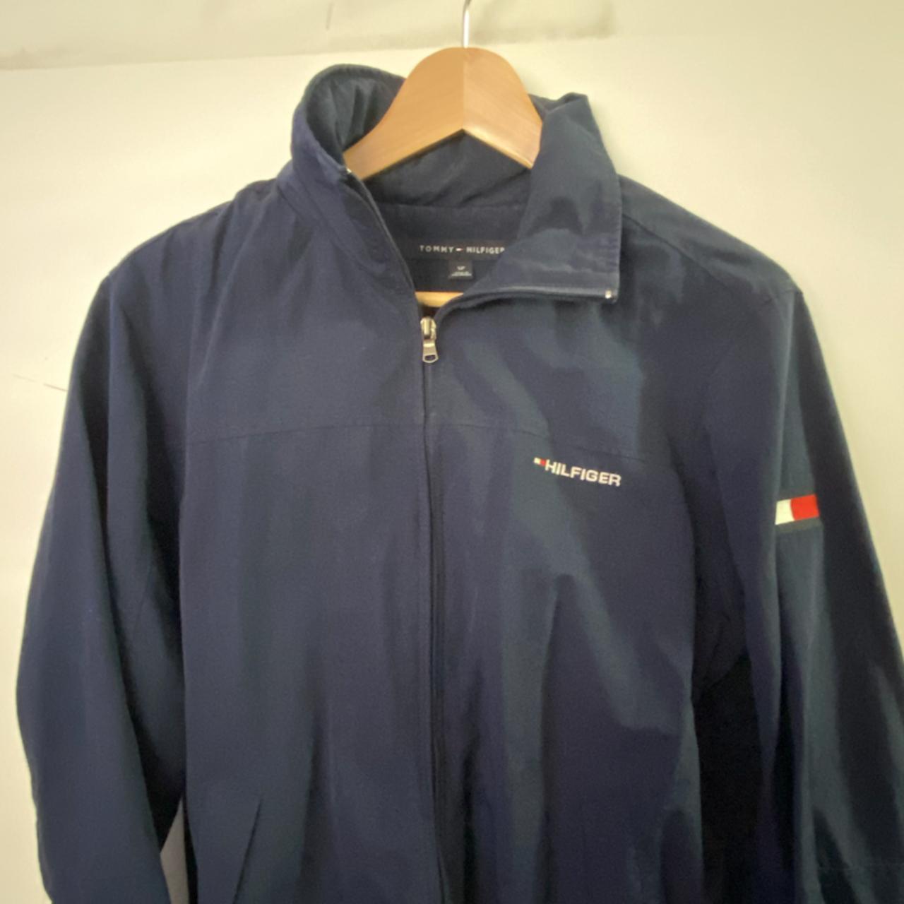 Tommy Hilfiger Navy Yacht Jacket Worn a couple of... - Depop