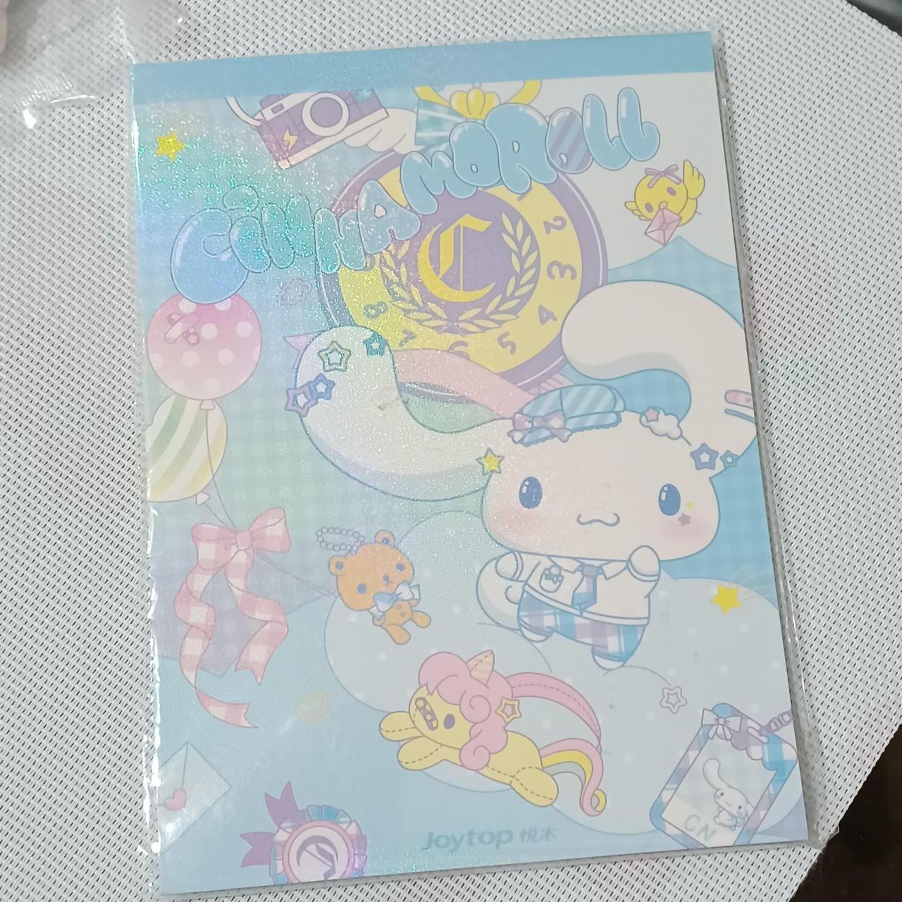 Sanrio licensed joytop Cinnamoroll A5 notebook with... - Depop