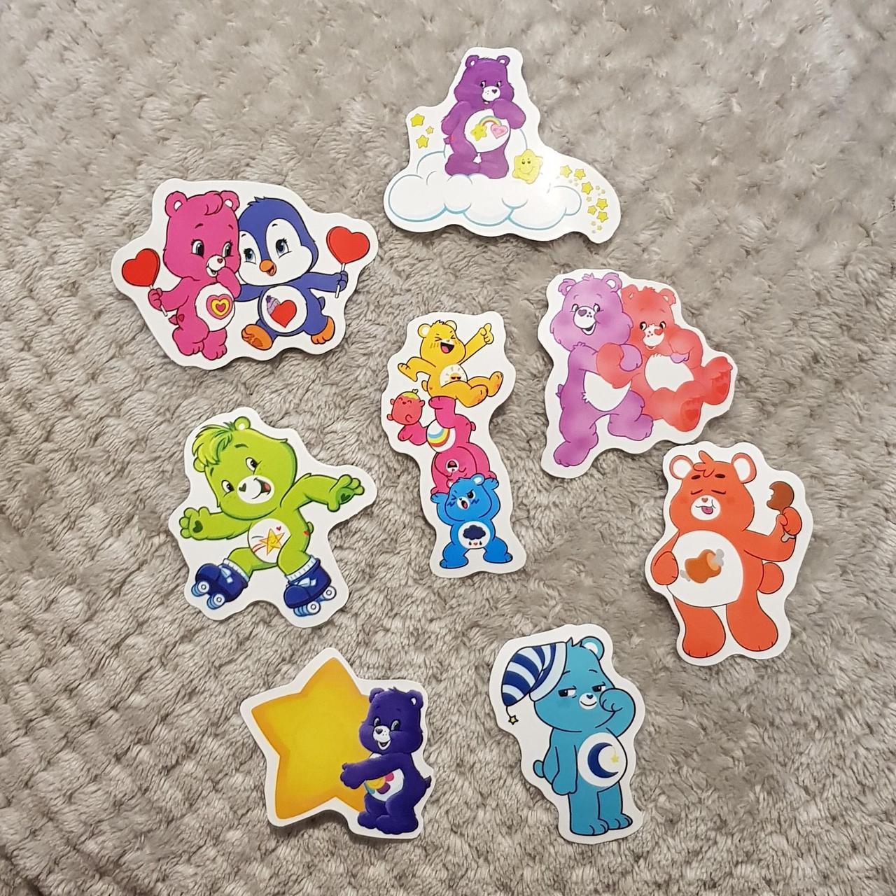 Selection Of Care Bear Stickers In Depop