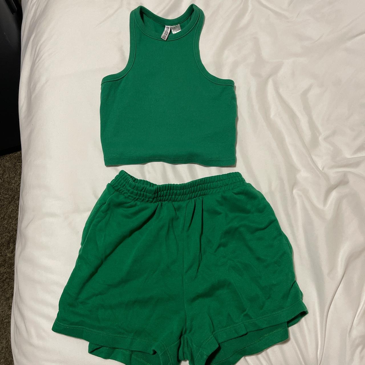 H&M Green Set (Selling both together) Small... Depop