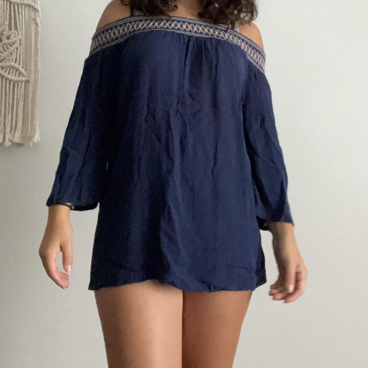 Blue beach cover up ‼️If you would like to purchase... Depop