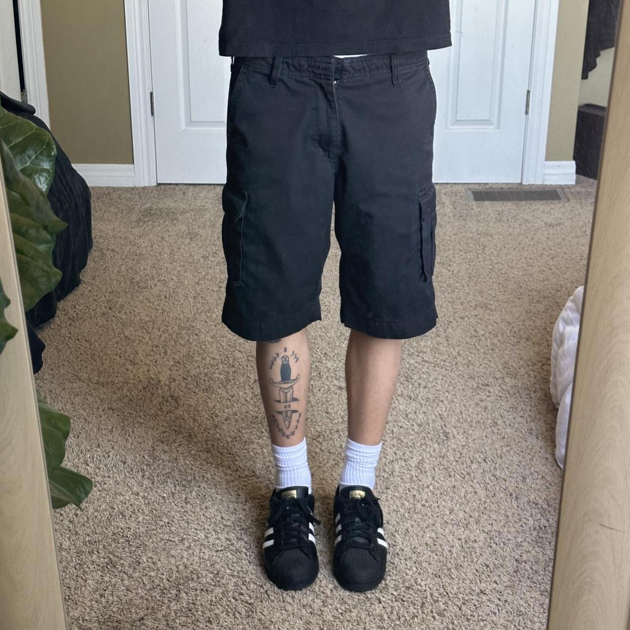 y2k E.D Jordan cargo shorts • fits a 35, 6ft for... Depop