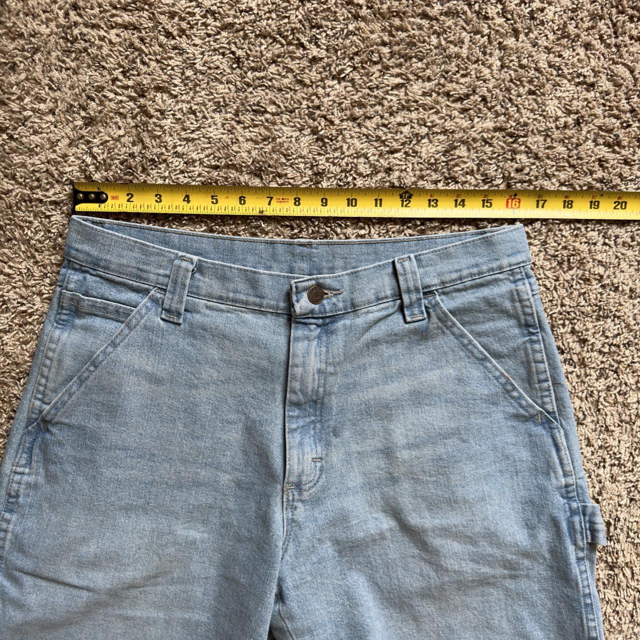 00’s wrangler carpenter jorts • fits a 32, 6ft for... - Depop