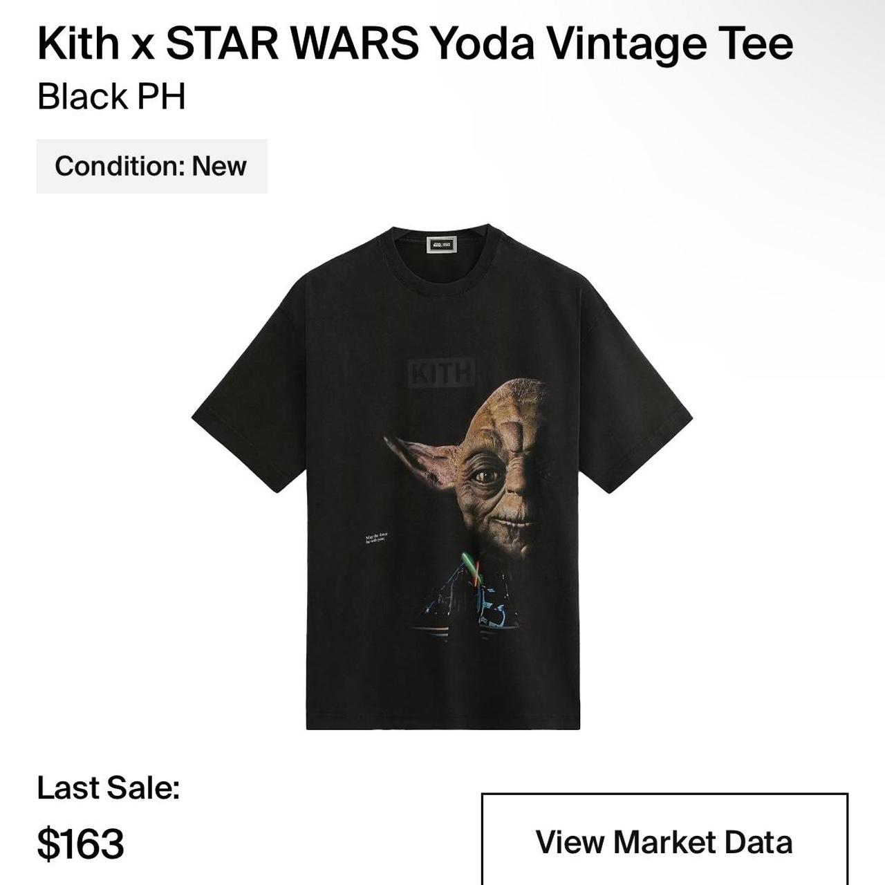 Worn once basically brand new Kith x Star Wars Yoda... - Depop