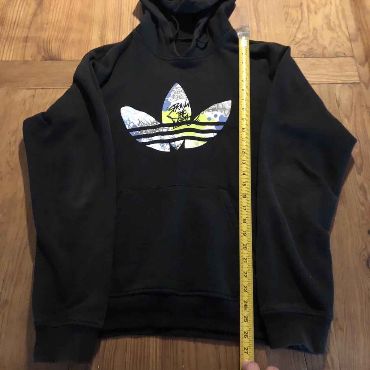 Adidas gold logo discount hoodie