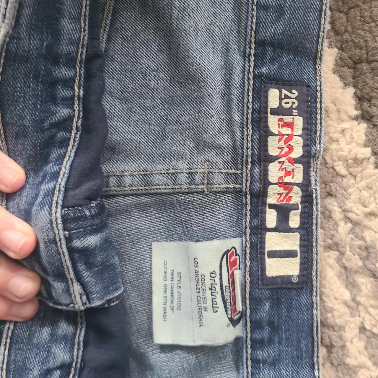 JNCO jorts, cropped twin cannons fit mad fat and go... - Depop