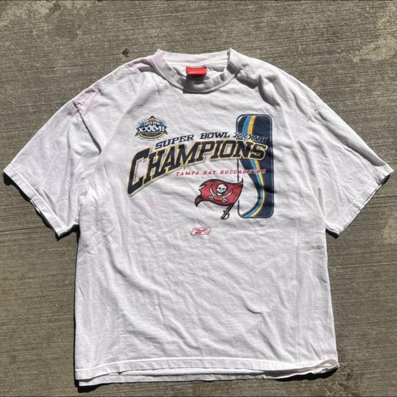 2003 Buccaneers Super bowl t-shirt size XL ⚡️Good... - Depop