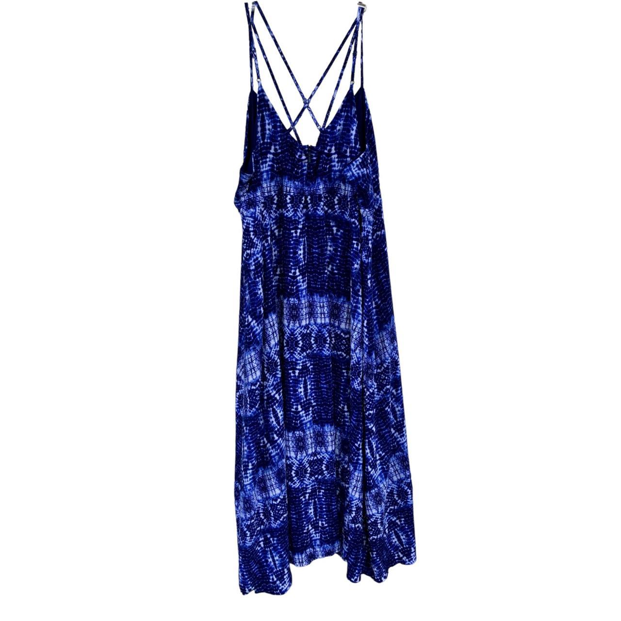 City Chic Women's Blue Dress | Depop