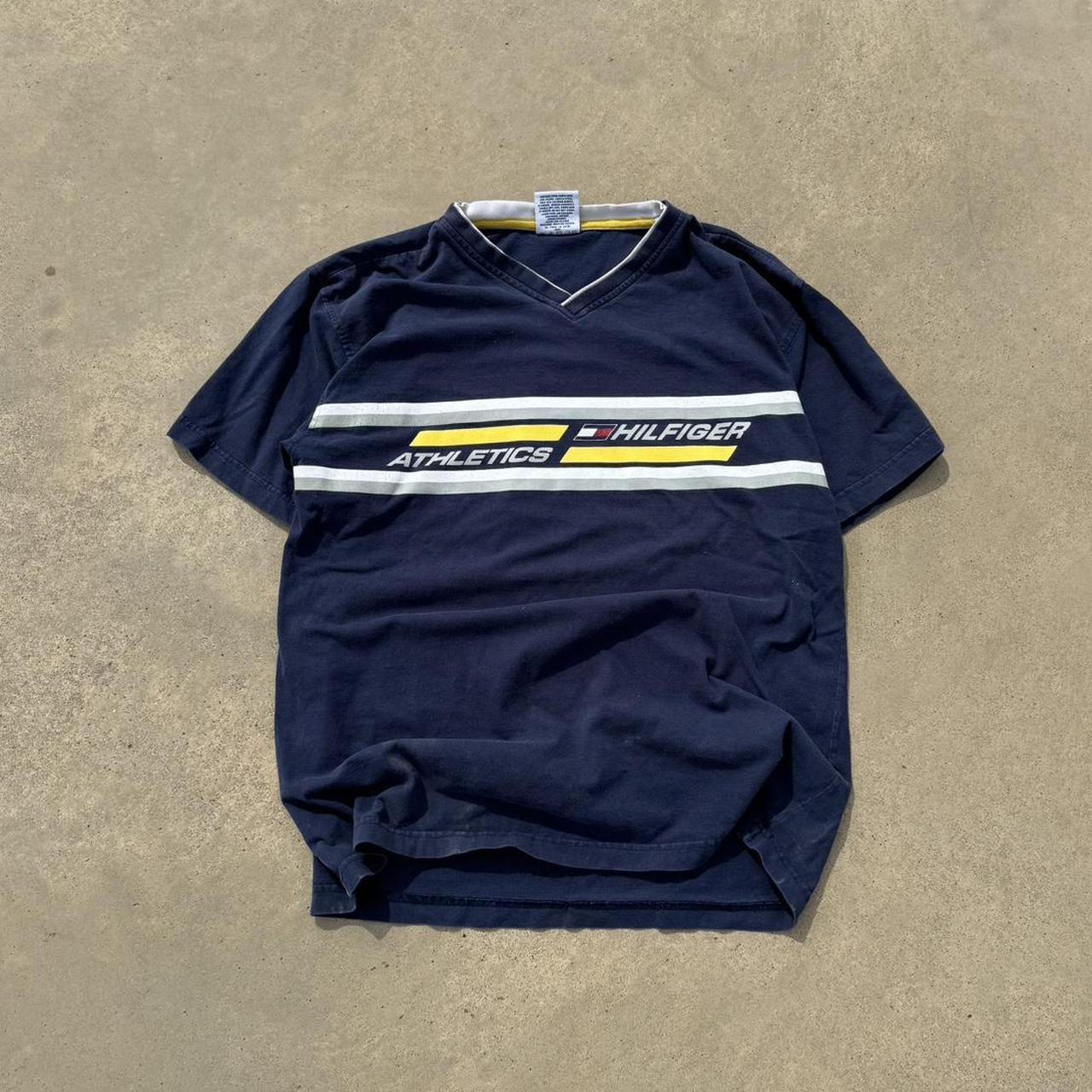 Tommy Hilfiger Navy Blue Classic Tee Push-Up - Depop