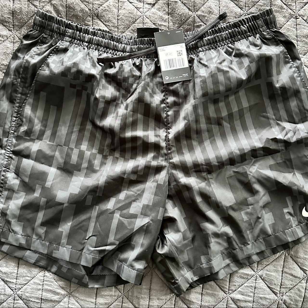 Nike Mens Black And Grey Swim Briefs Shorts Depop 8049