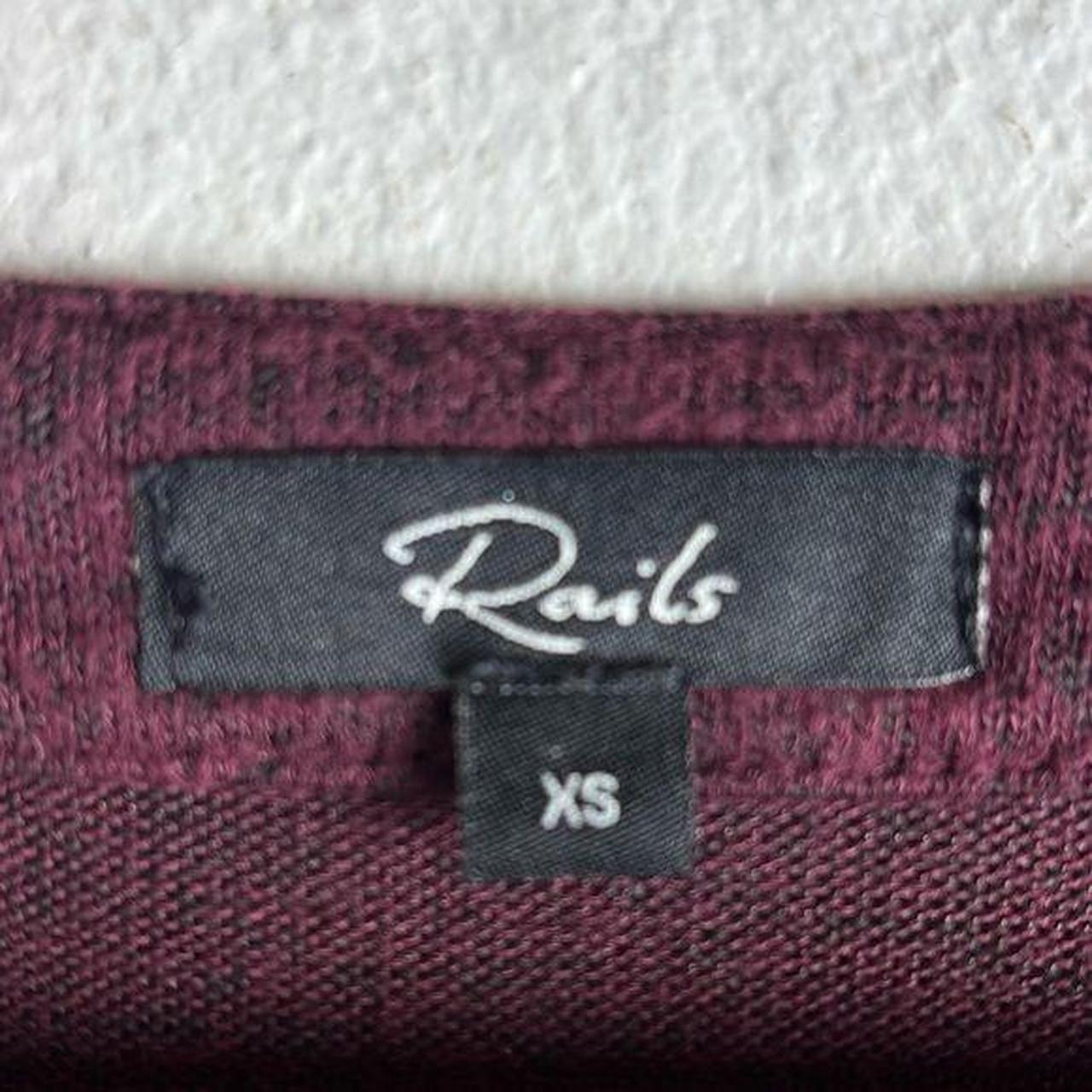 Rails Women's Blouse - Red/Purple - XS – Rails Le… - image 5