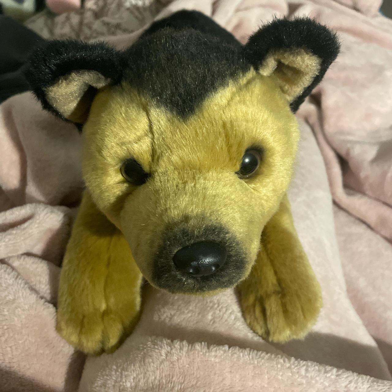 suki brand german shepherd teddy bear. - Depop