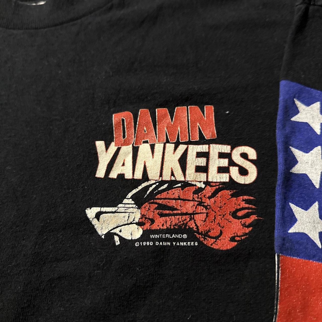 Vintage 1990s Damn Yankees T-Shirt Size Medium