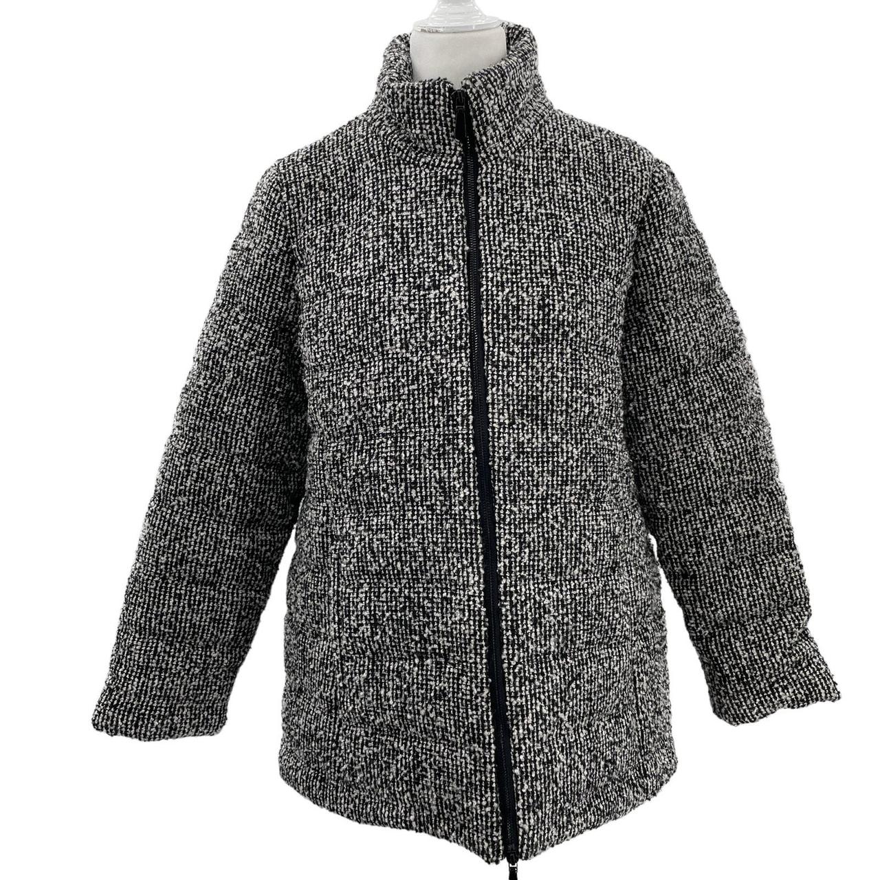 Chico's Women's Polyester Jacket - Black/White - … - image 1