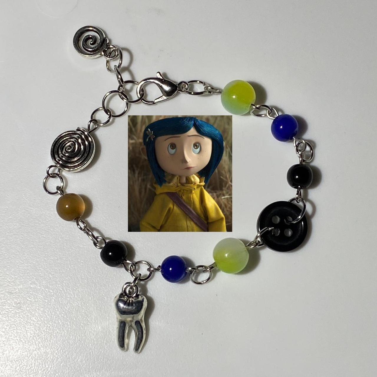 Coraline themed bracelet ??? ????????... - Depop