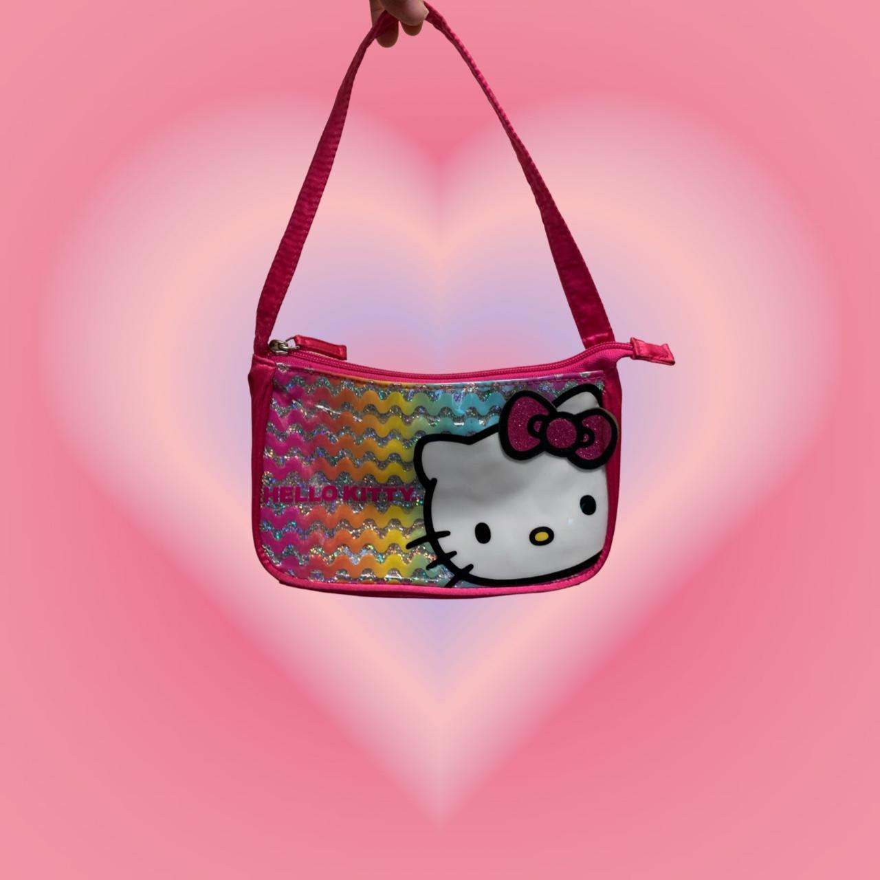 Y2K Hello Kitty Rainbow Mini Purse Brand: Hello... - Depop