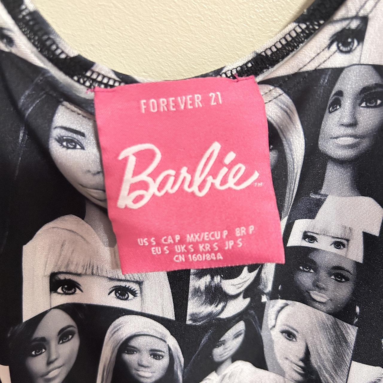 Barbie Bodysuit Brand: Barbie x Forever 21  - Depop
