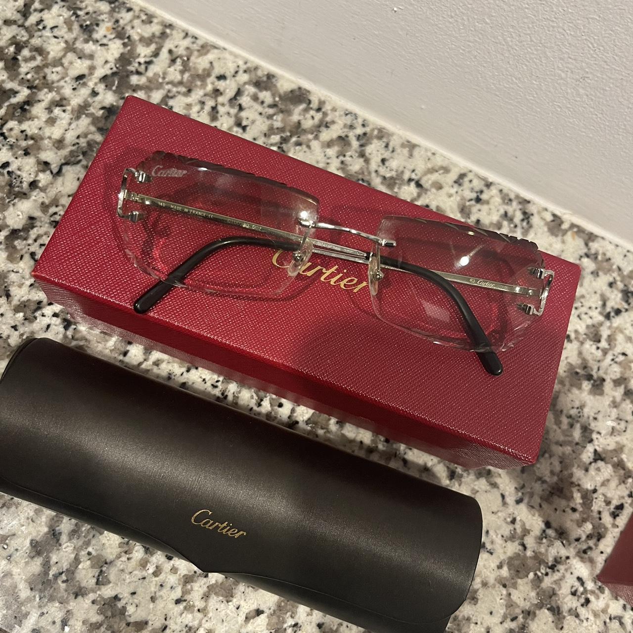 Authentic Cartier glasses. Comes with box and case. Depop