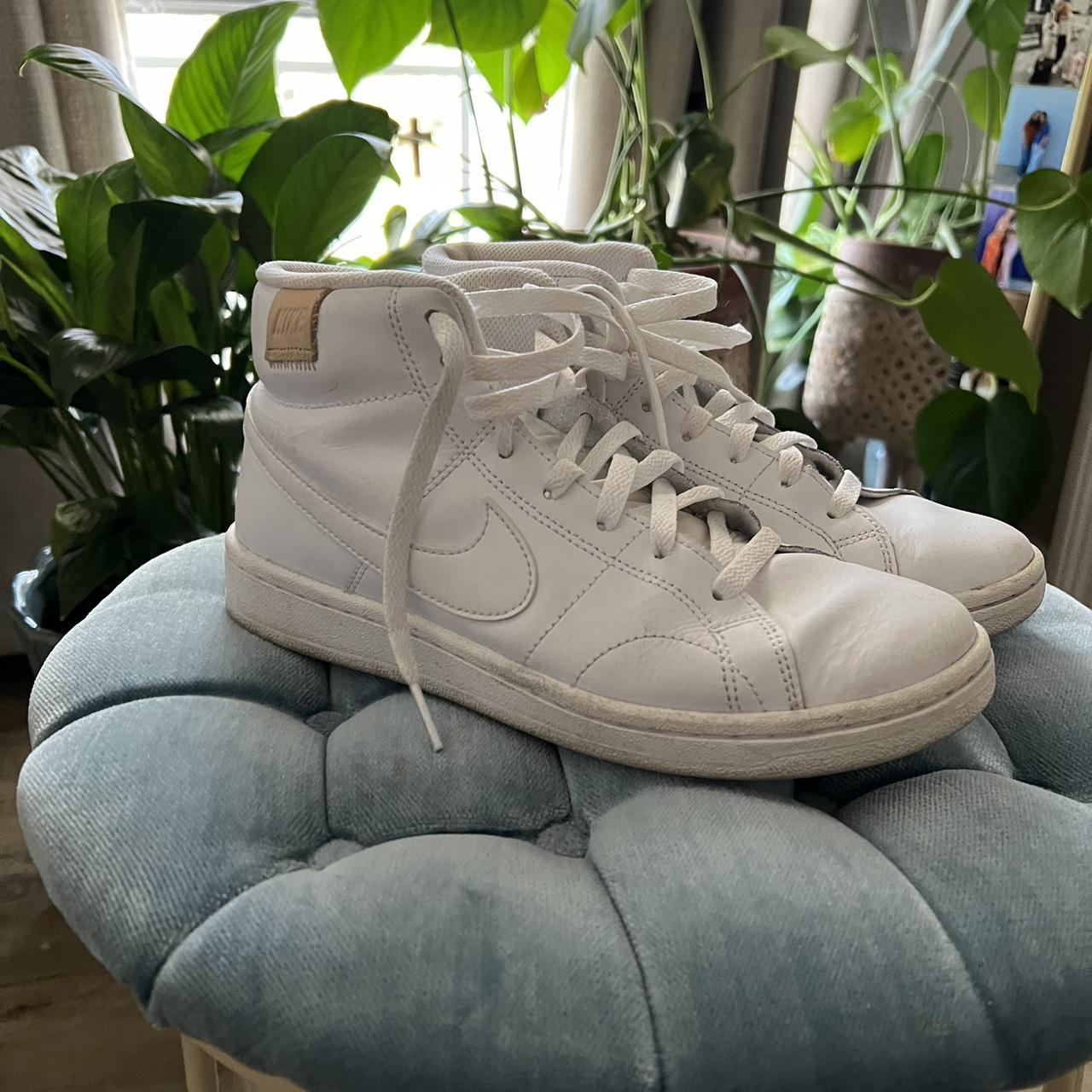 mens nike white high tops