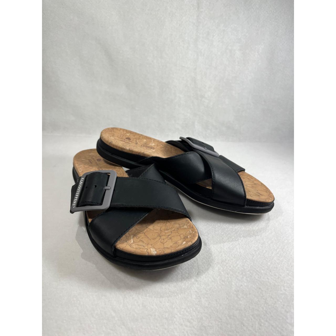 Clarks cork outlet sandals