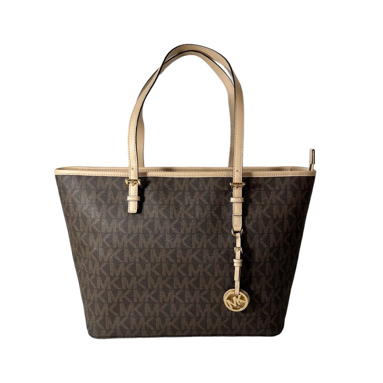 Michael kors purse with signature best sale