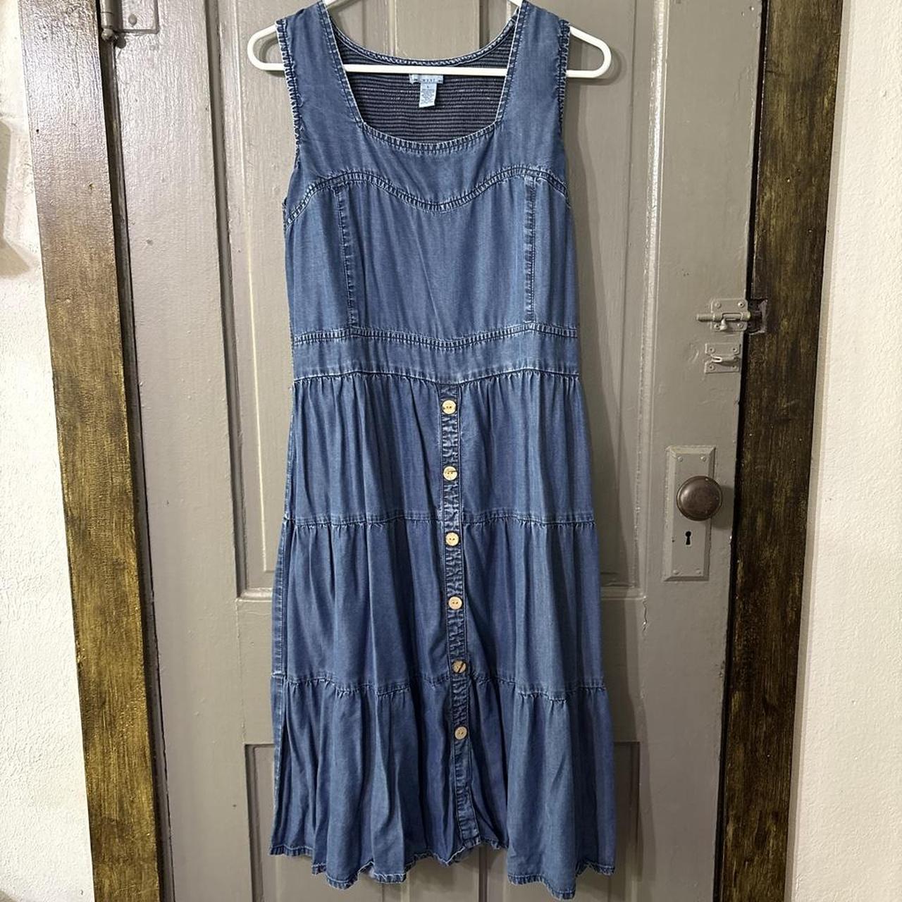Studio women's blue and navy dress
