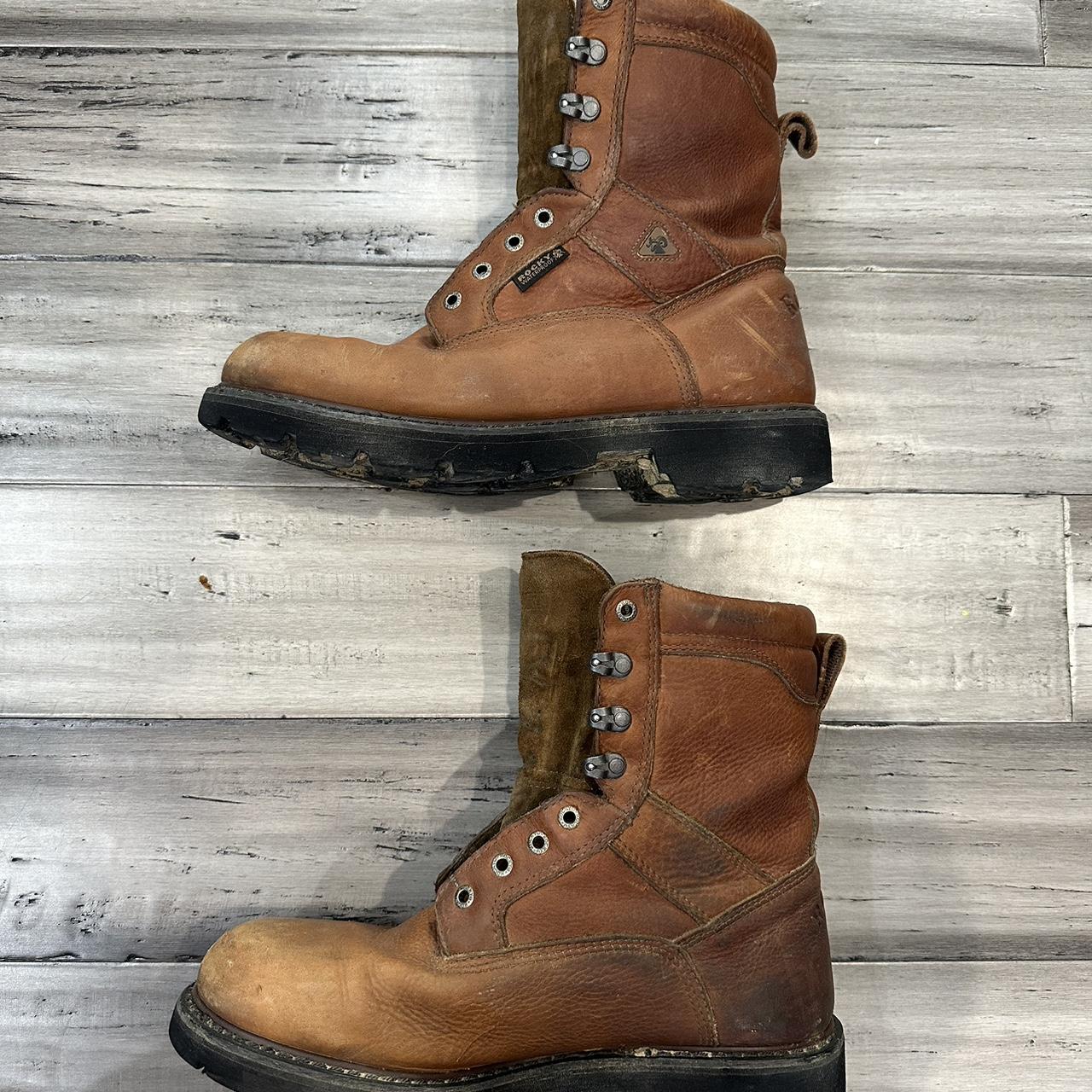 Rocky outdoor work boots Men’s size 11.5 Fairly... - Depop