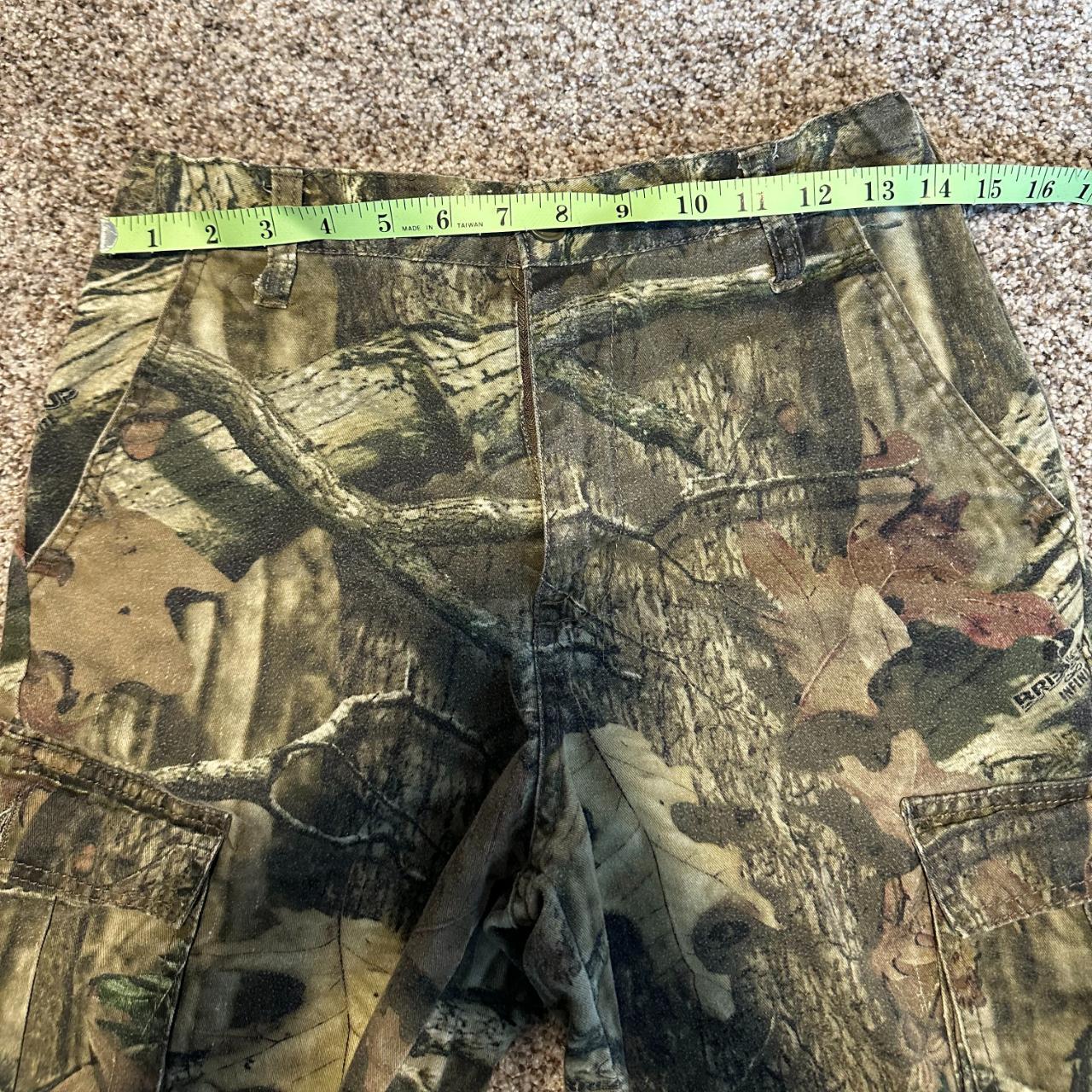 camo cut off shorts size youth XL (14/16) see... - Depop