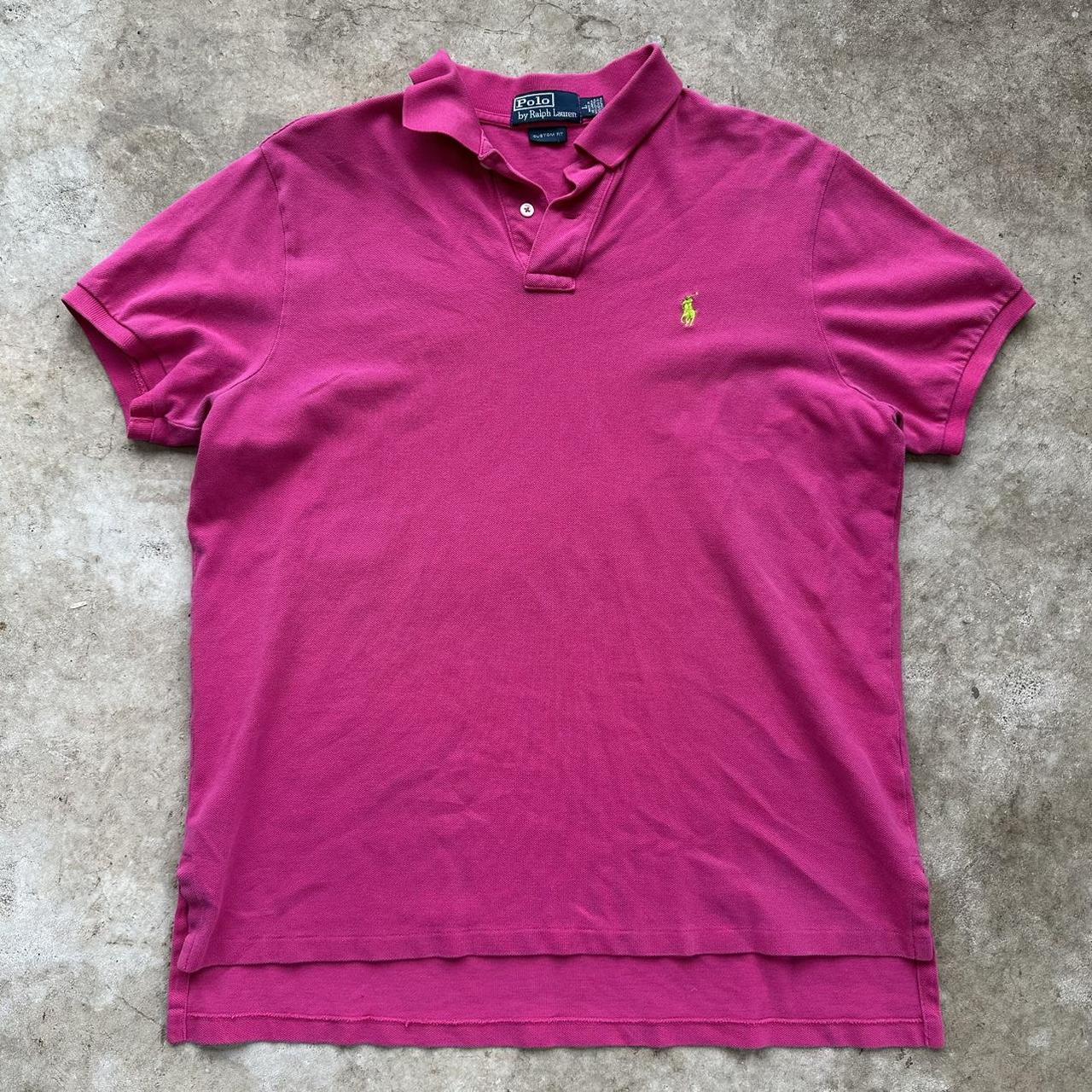Polo Ralph Lauren Men's Polo shirt - Pink/Red - L… - image 1