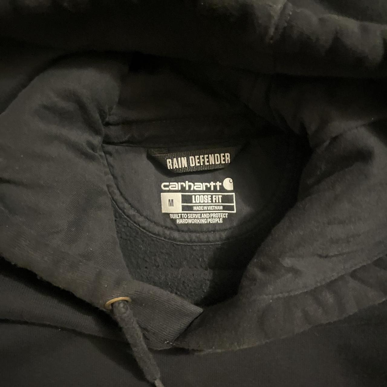 Carhartt Black hoodie Very thick and warm Good for... - Depop