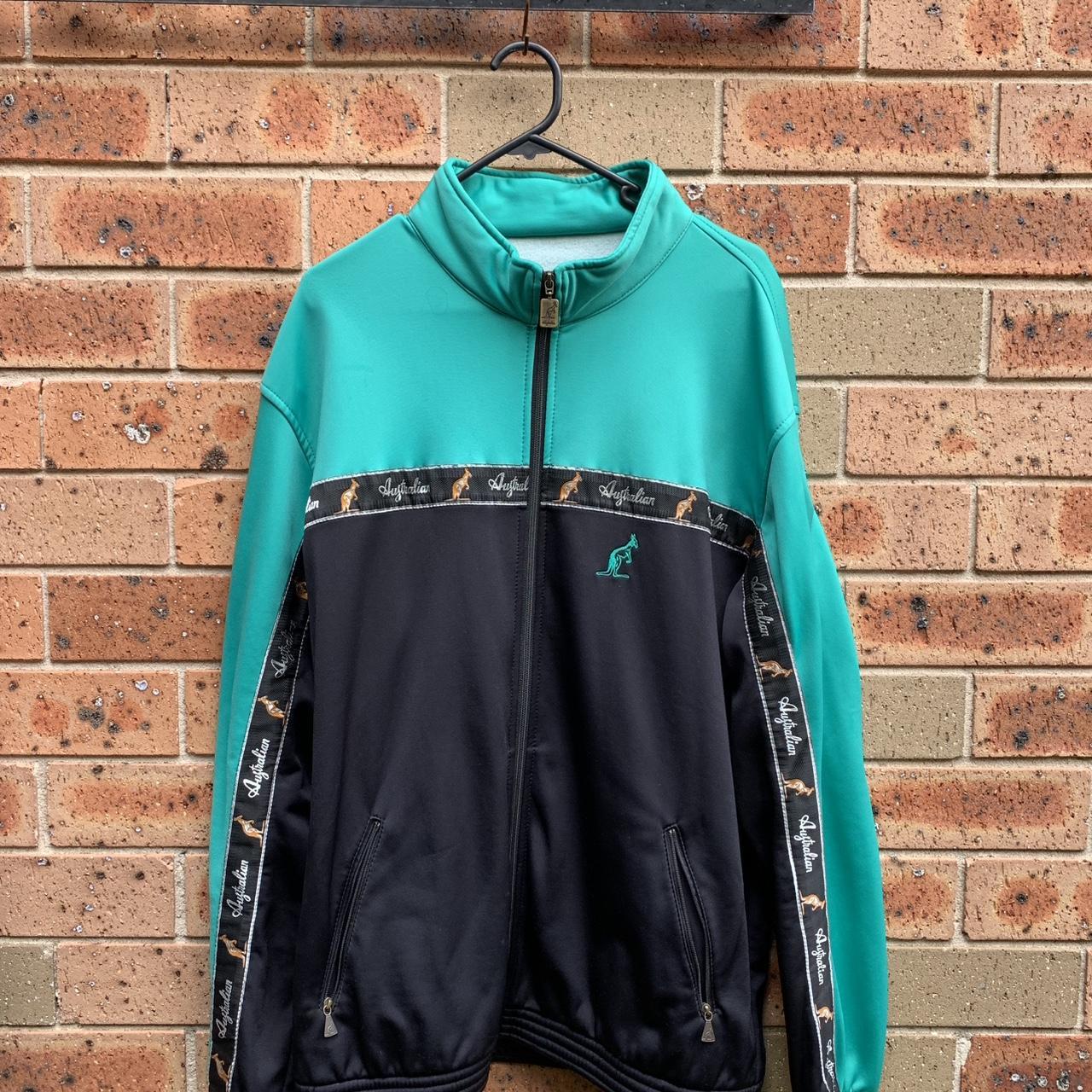 Kappa Gym Jacket Gabber Giacca Ginnica Bande Laterali Sportswear Zip