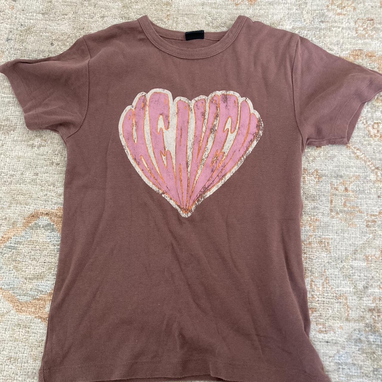 Brown urban outfitters top size xs - Depop