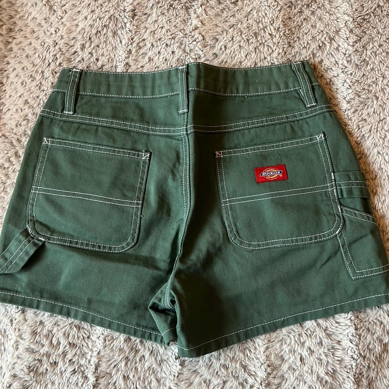 Dickies Women's Green Shorts | Depop