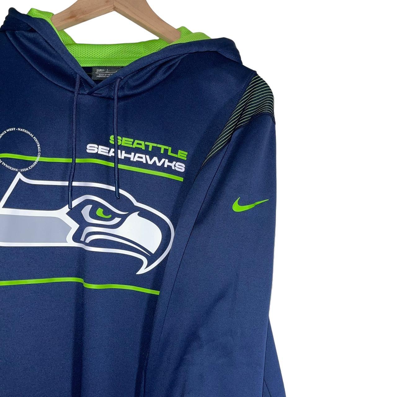 Nike Seahawks Hoodie Sweatshirt Adult Small Mens - Depop