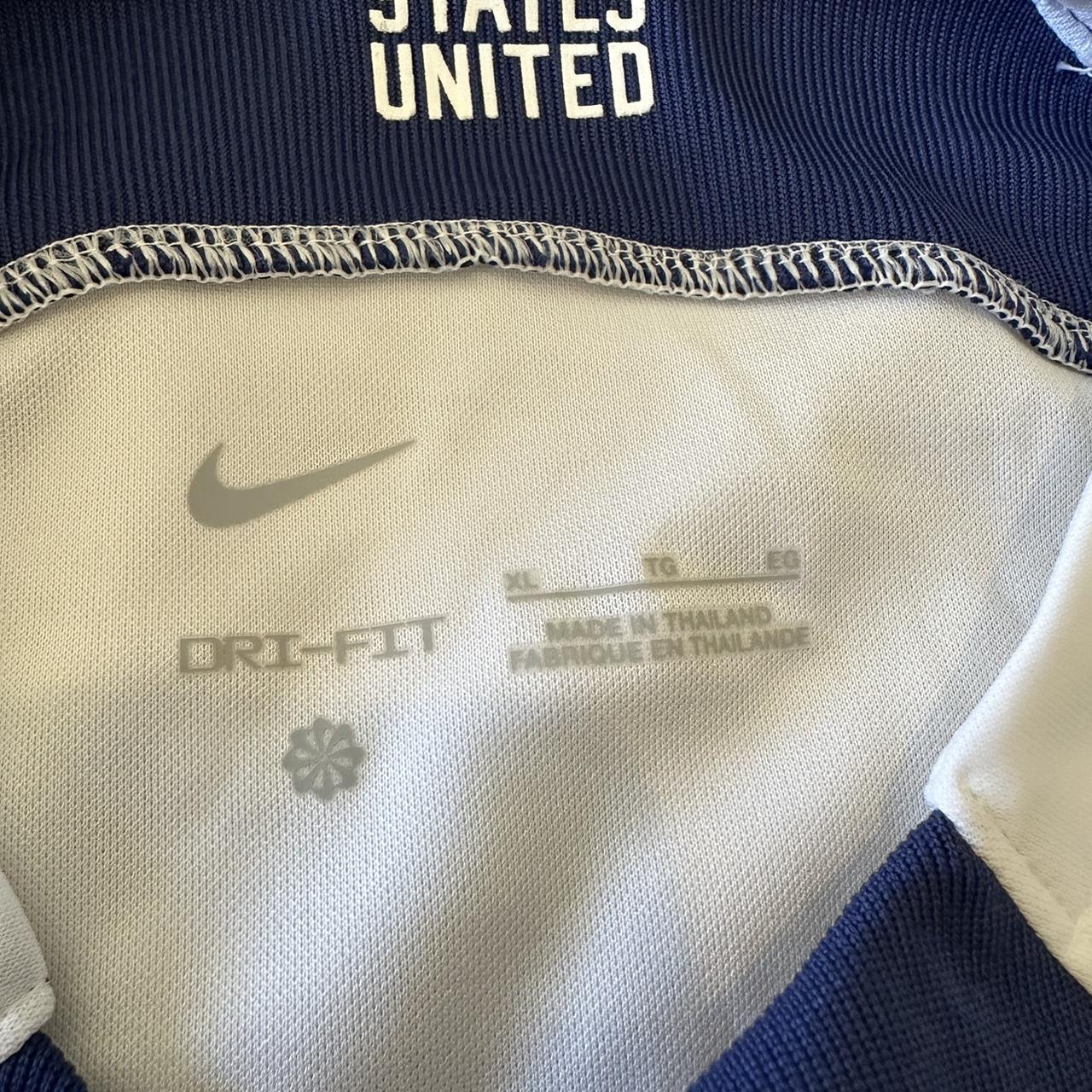 USA soccer Nike jersey soccerjersey XL but fits... Depop