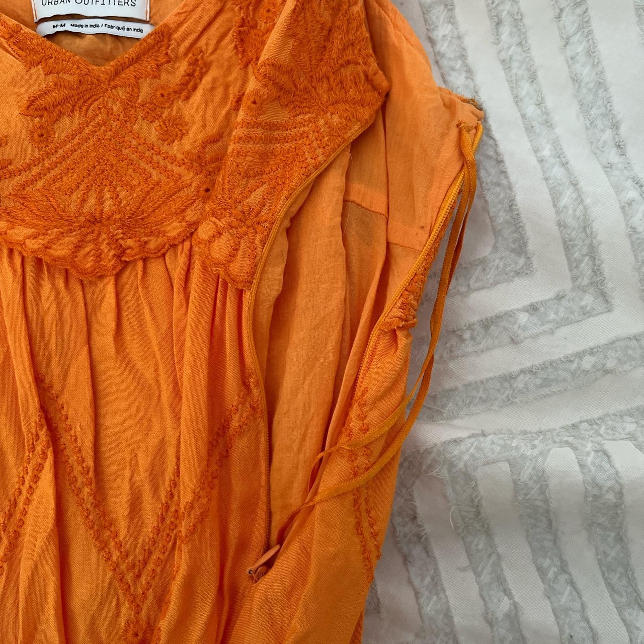 Urban Outfitters Women's Orange Dress | Depop
