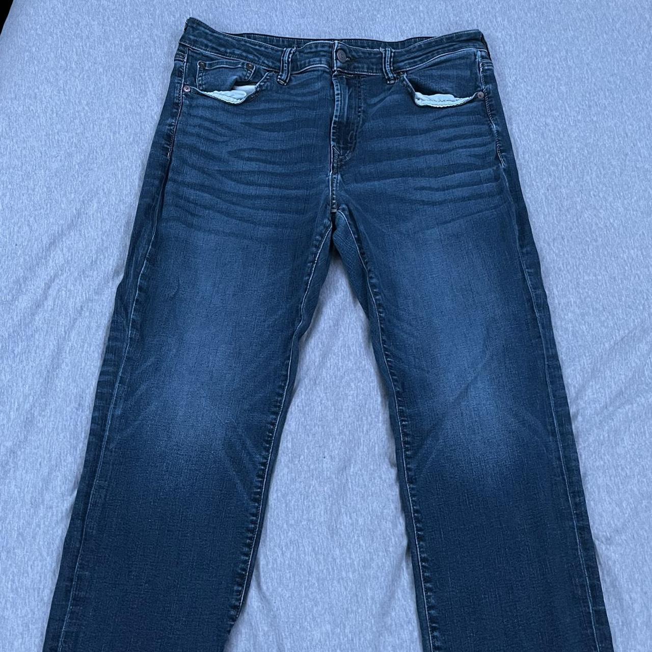 36x30 American Eagle Next Level Airflex Jeans Wore Depop