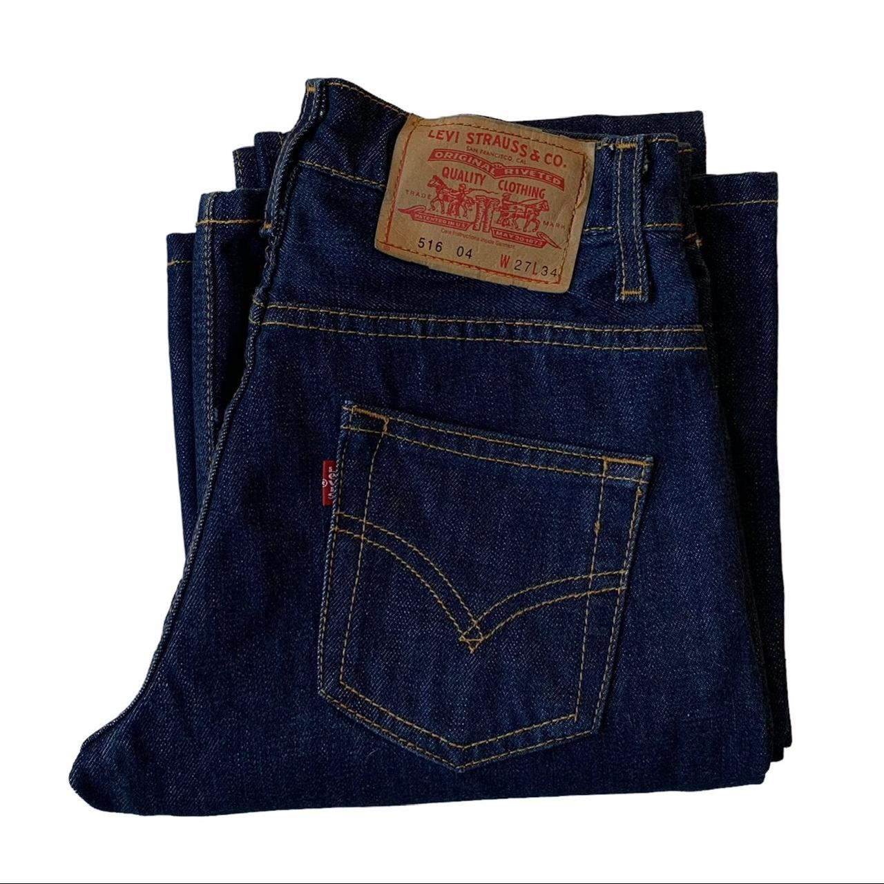 Rare Vintage Levi's 516 Bootcut Jeans 27