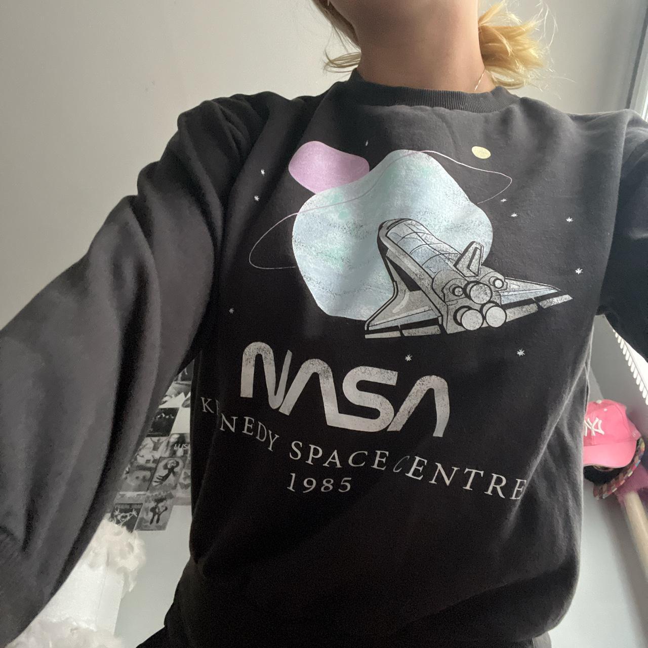 Crewneck h&m nasa online black