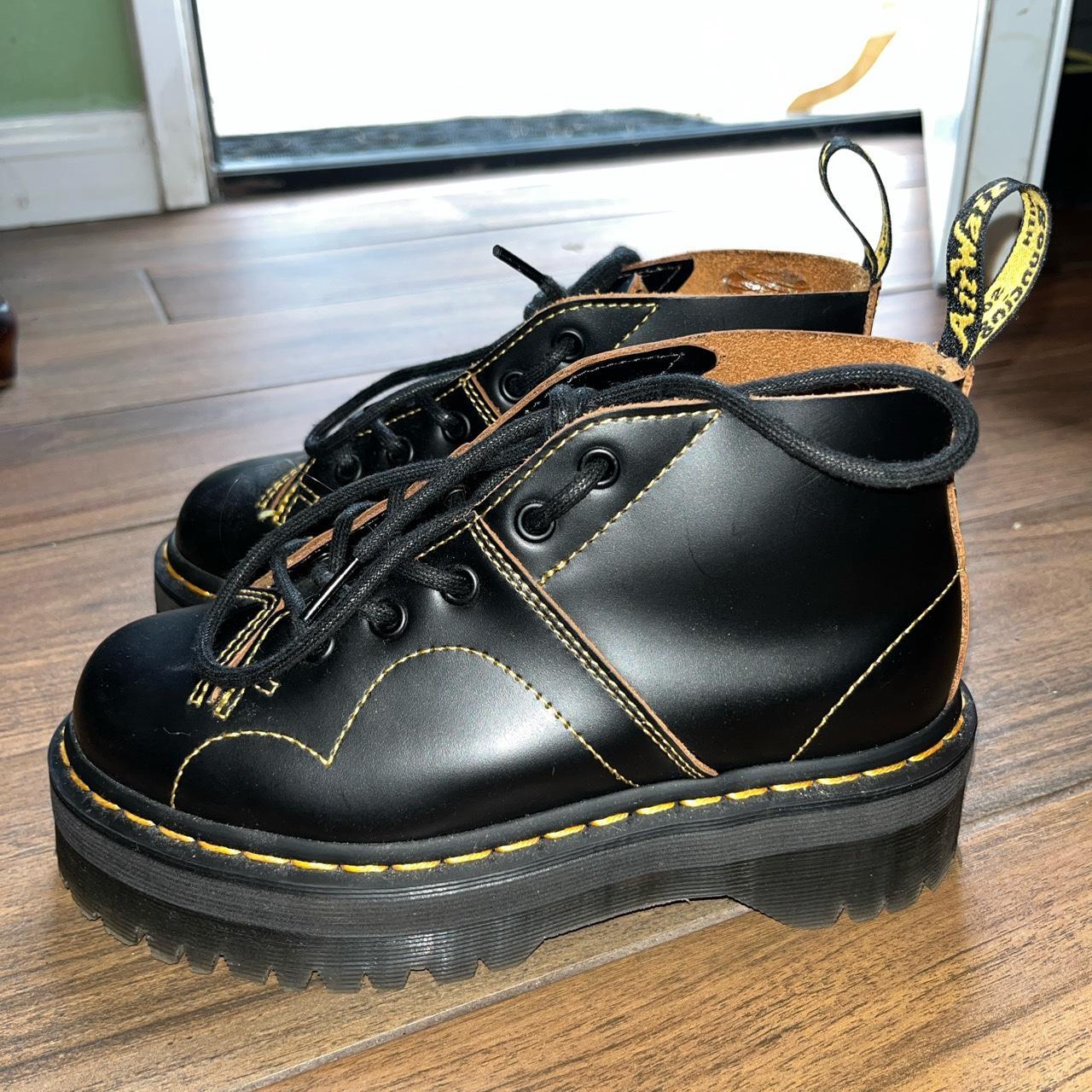 Church Platform Monkey Boots Doc Marten platform... - Depop