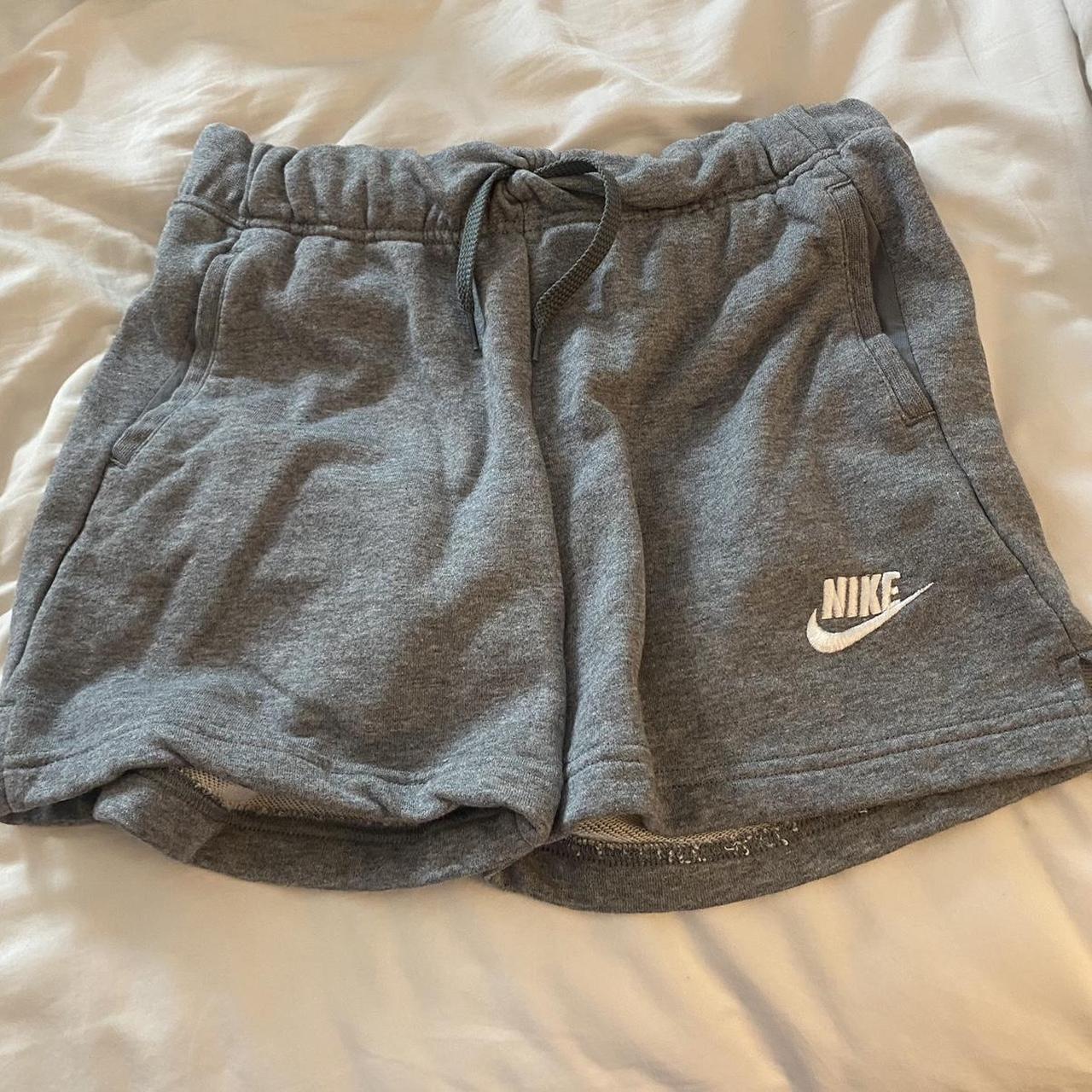 big girl nike sweat shorts (XL) Depop