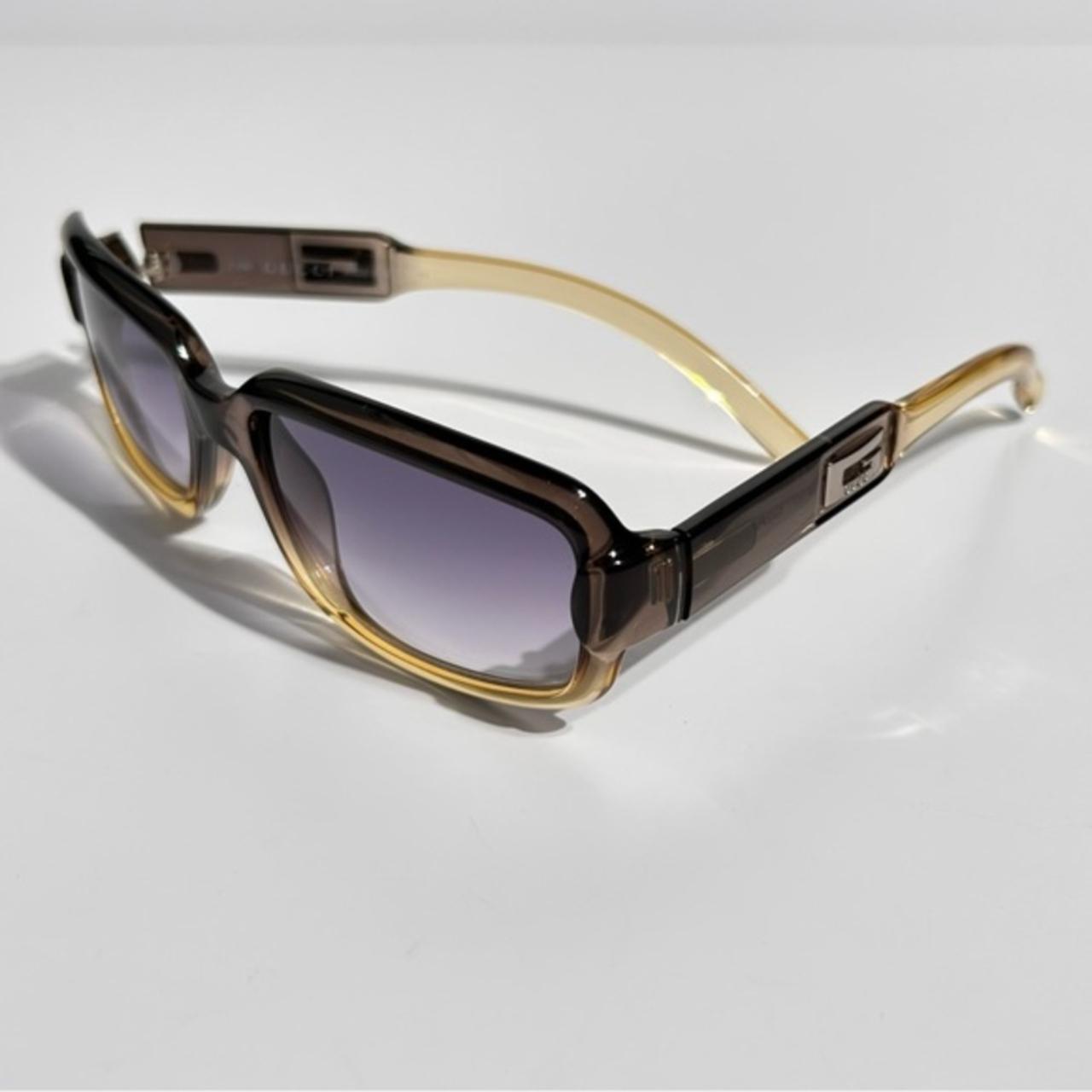 小物 00s archive GUCCI sunglasses bamboo y2k Gucci Bamboo Horsebit Sunglasses | Oversized Black Designer