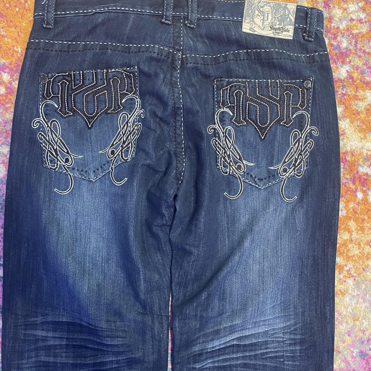 🔥BAGGY SOUTHPOLES JEANS 40🔥 like brand new never... - Depop