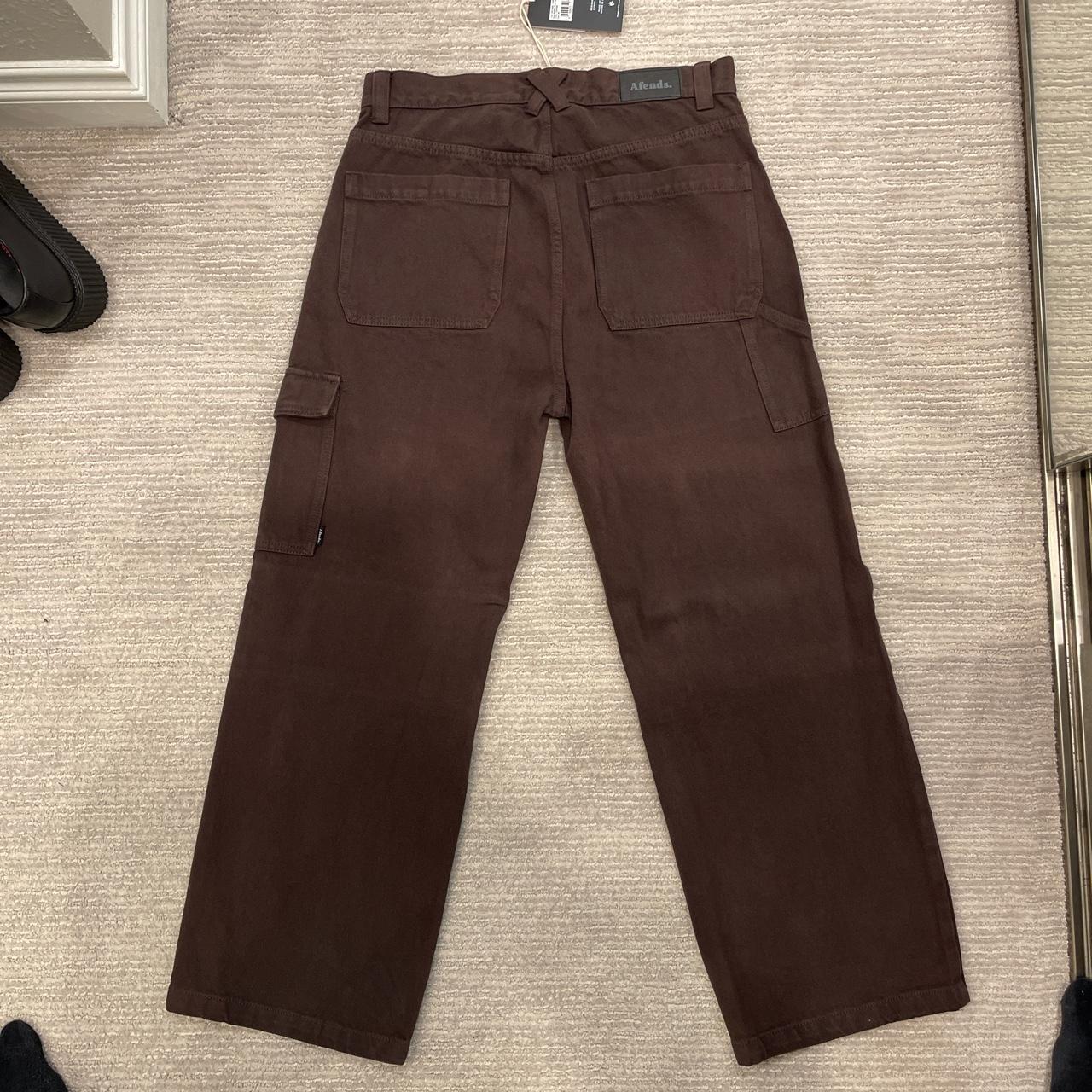 Afends Men's Brown Trousers (3)